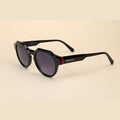 GR10 Unisex Sunglasses - Dark Night/Red Detail