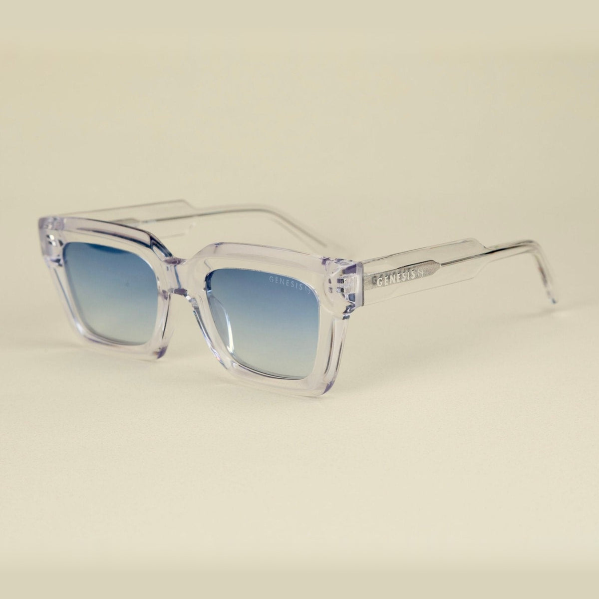 GENESIS NG20 Unisex Sunglasses – Crystal/Caribbean Sea