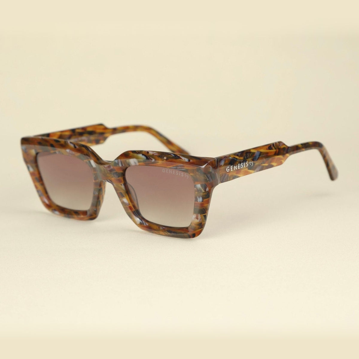 GENESIS NG20 Unisex Sunglasses – Caramel Tortoise