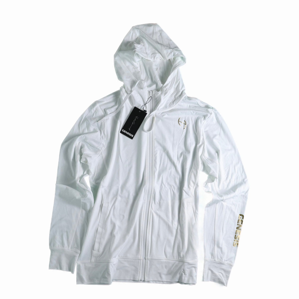 GENESIS Tech Men´s Hoodie Jacket White 2026