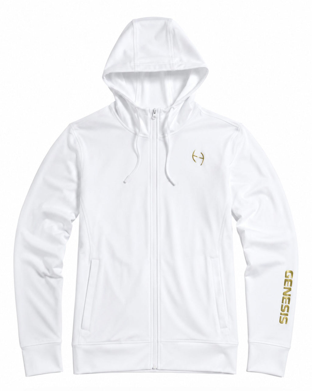 GENESIS Tech MenÂ´s Hoodie Jacket White 2026