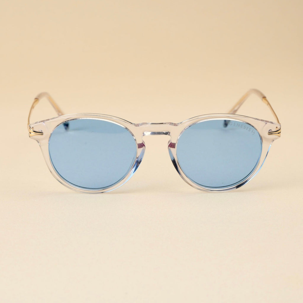 GENESIS Caviar 2.0 Sunglasses Transparent/ Hydro Blue