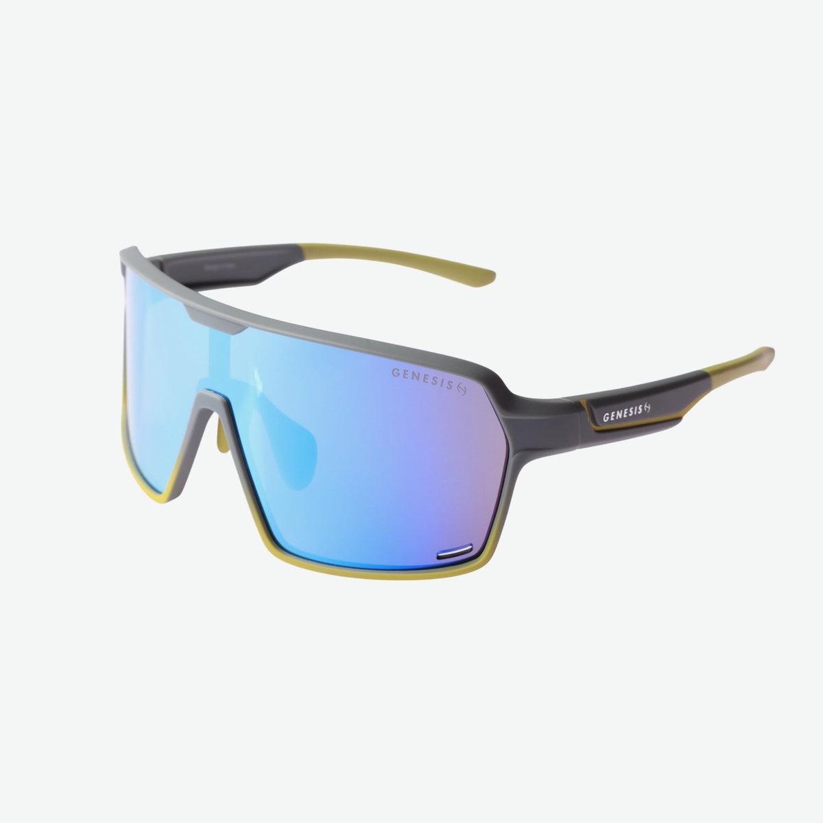 GENESIS Luxrey Sunglasses Grey Army Khaki