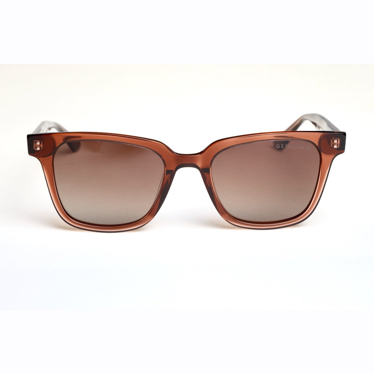 GENESIS Miami 2026 – Polarized Square Sunglasses | Tartar Frame, UV400 Protection