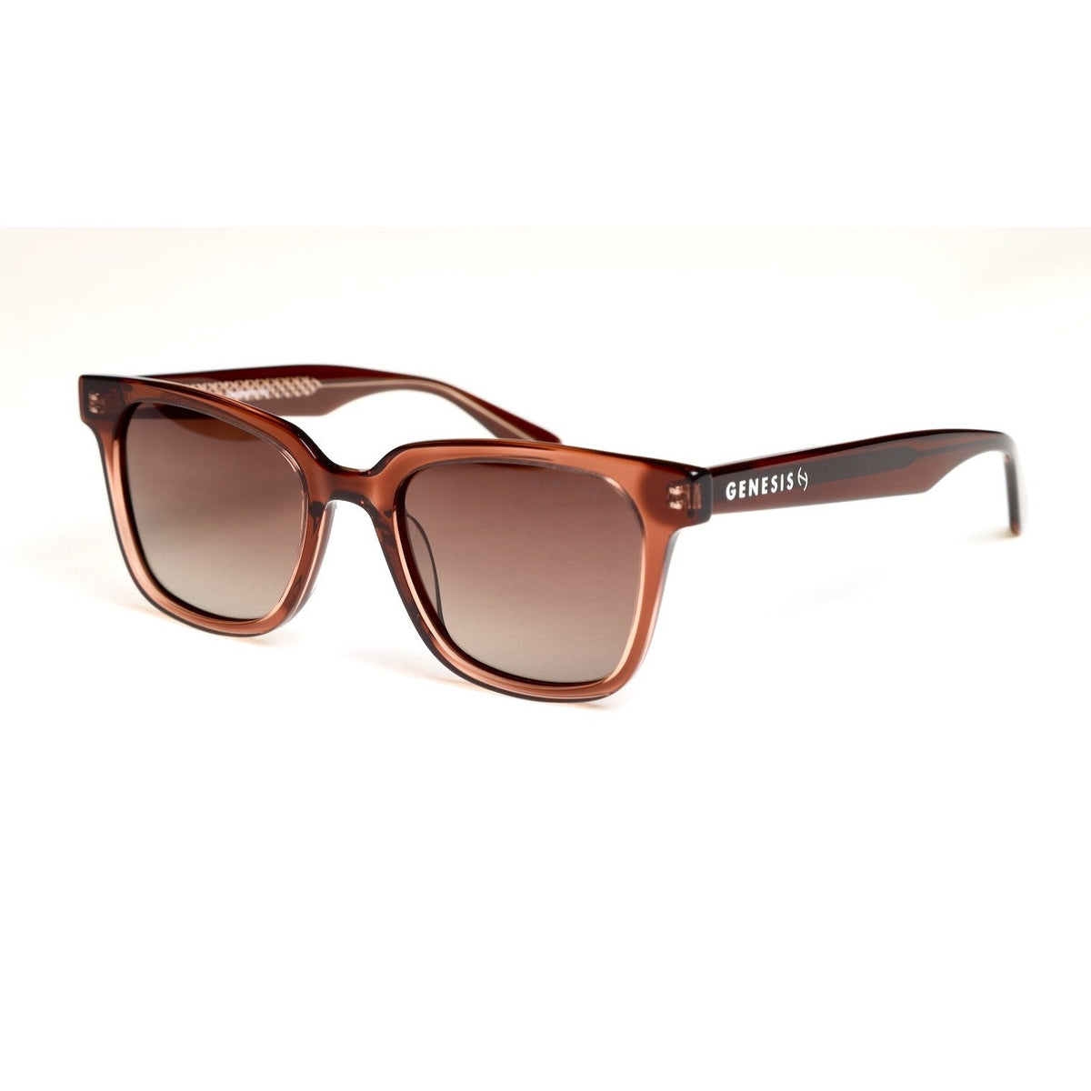 GENESIS Miami 2026 – Polarized Square Sunglasses | Tartar Frame, UV400 Protection