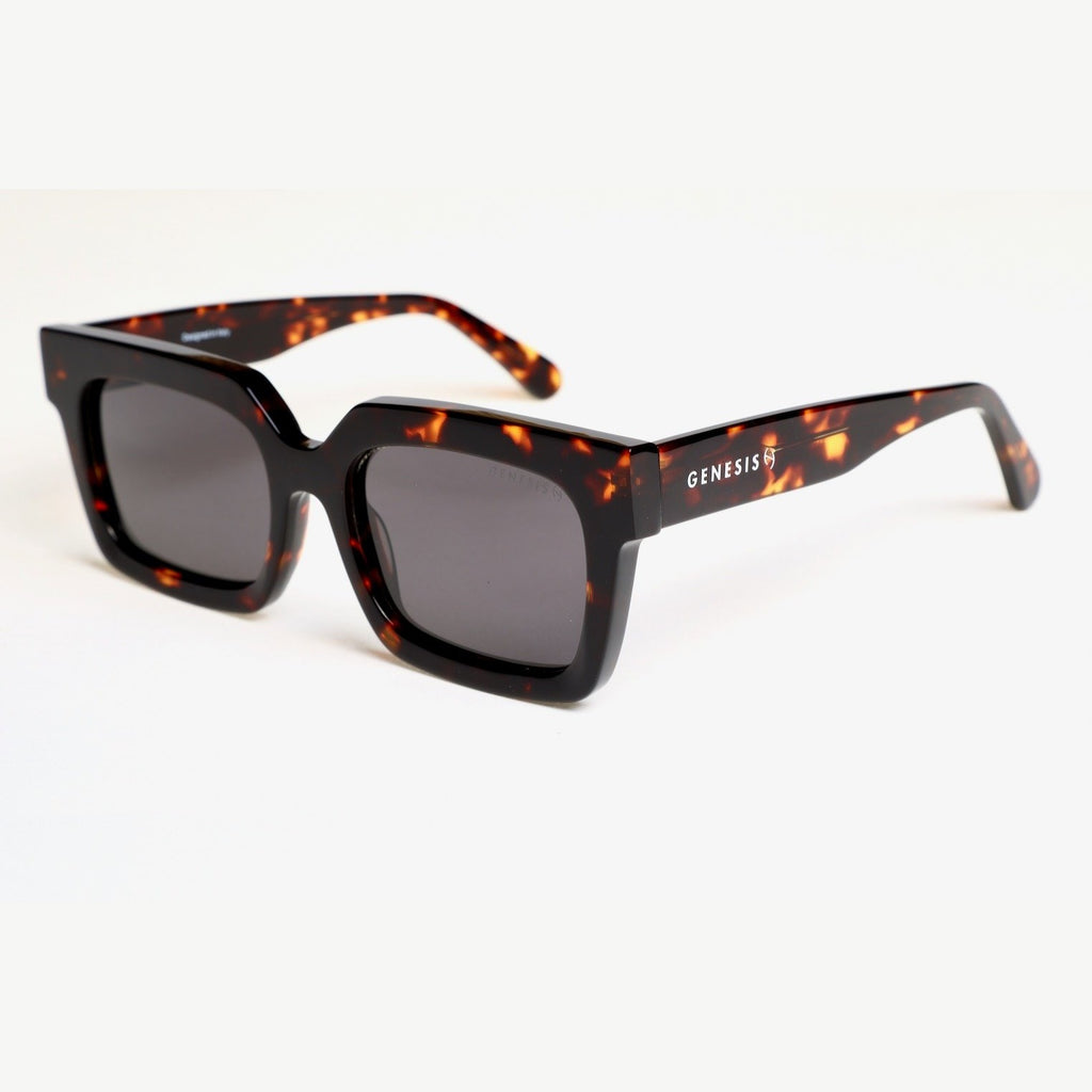 GENESIS London 2026 – Polarized Havana Sunglasses | Italian Acetate Frame, UV400 Protection