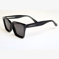 GENESIS Rome 2026 – Polarized Black Acetate Sunglasses | Italian Design, UV400 Protection