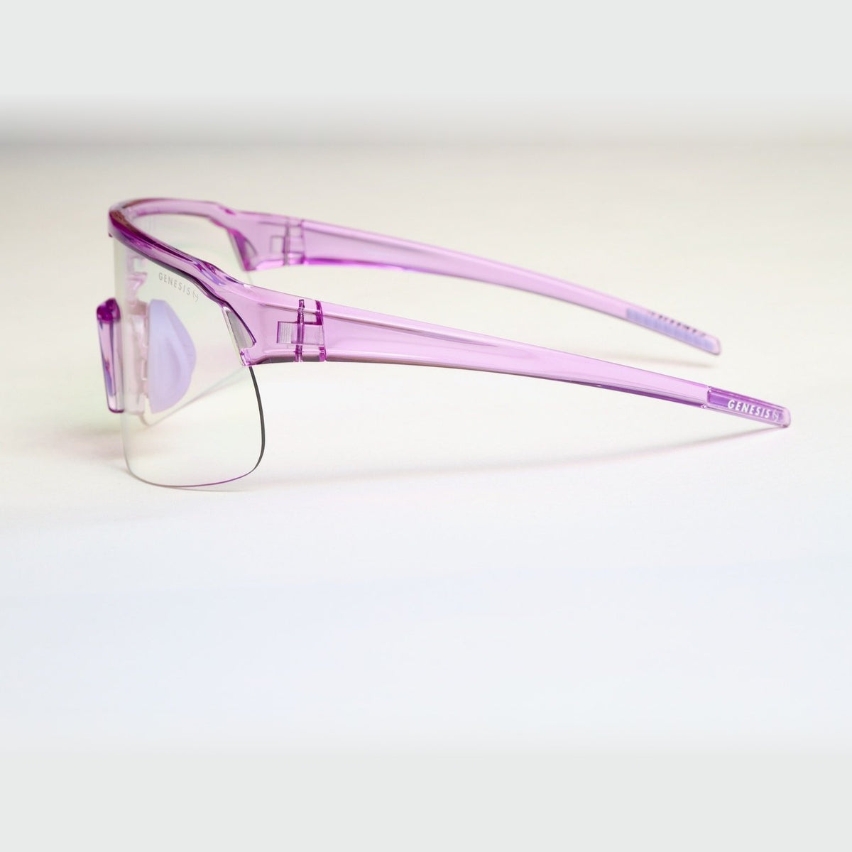 GENESIS France 2026 – Photochromic Sport Sunglasses | Purple Frame, Lightweight, UV400 Protection