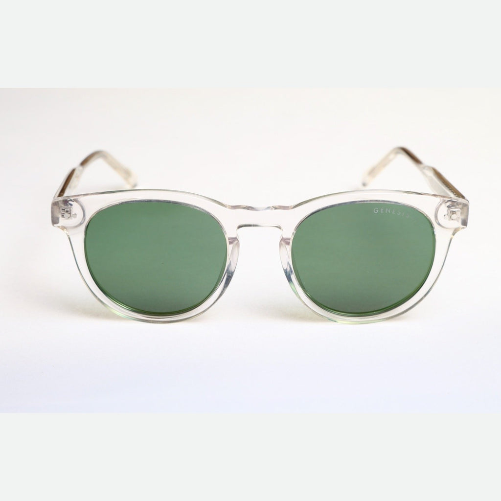 GENESIS Monte Carlo 2026 – Polarized Clear Frame Sunglasses | Modern Transparent Design, UV400 Protection