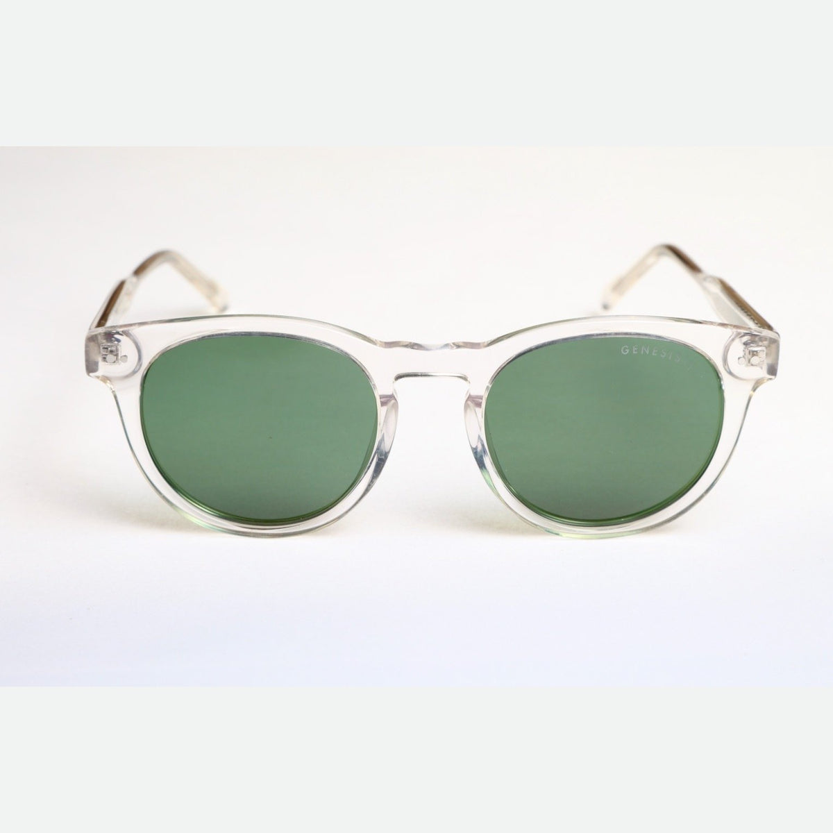 GENESIS Monte Carlo 2026 – Polarized Clear Frame Sunglasses | Modern Transparent Design, UV400 Protection