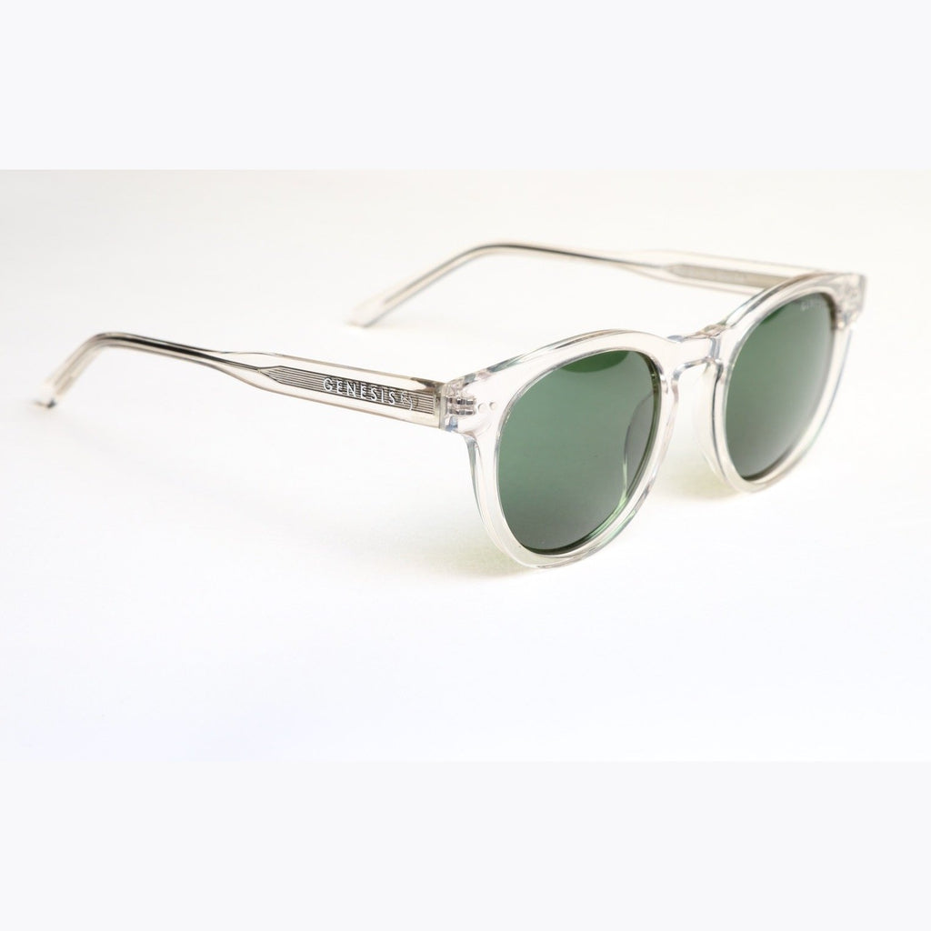 GENESIS Monte Carlo 2026 – Polarized Clear Frame Sunglasses | Modern Transparent Design, UV400 Protection