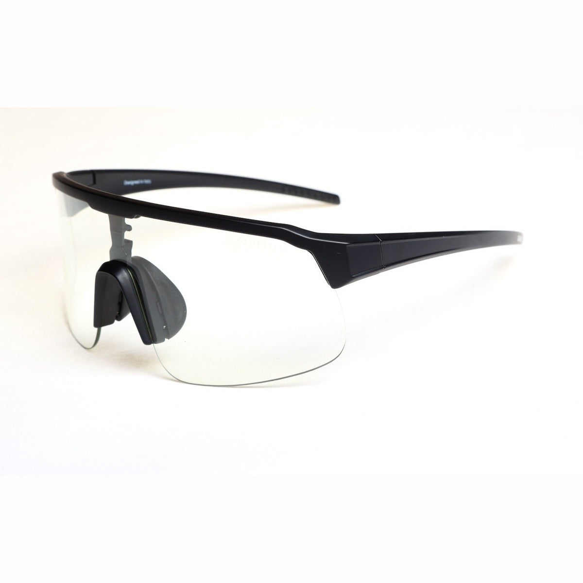 GENESIS France 2026 – Photochromic Sport Sunglasses | Black Frame, Lightweight, UV400 Protection